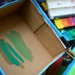 Basteln mit Kinder – Das Fussballstadion im Schuhkarton