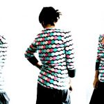 Ich zeige Farbe mit meinem neuen Retroshirt “Boogie”