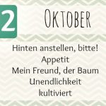Projekt 52: Die Themen für Oktober 2016 + Linkparty