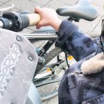 Mein Kind sitzt jetzt vorne auf dem Fahrrad mit dem Weeride! #Werbung