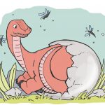 Auf den Spuren der Dinosaurier! Lust auf ein Ausmalbild?