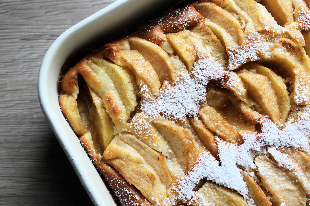 Easy peasy super saftiger Apfelkuchen - Heldenhaushalt