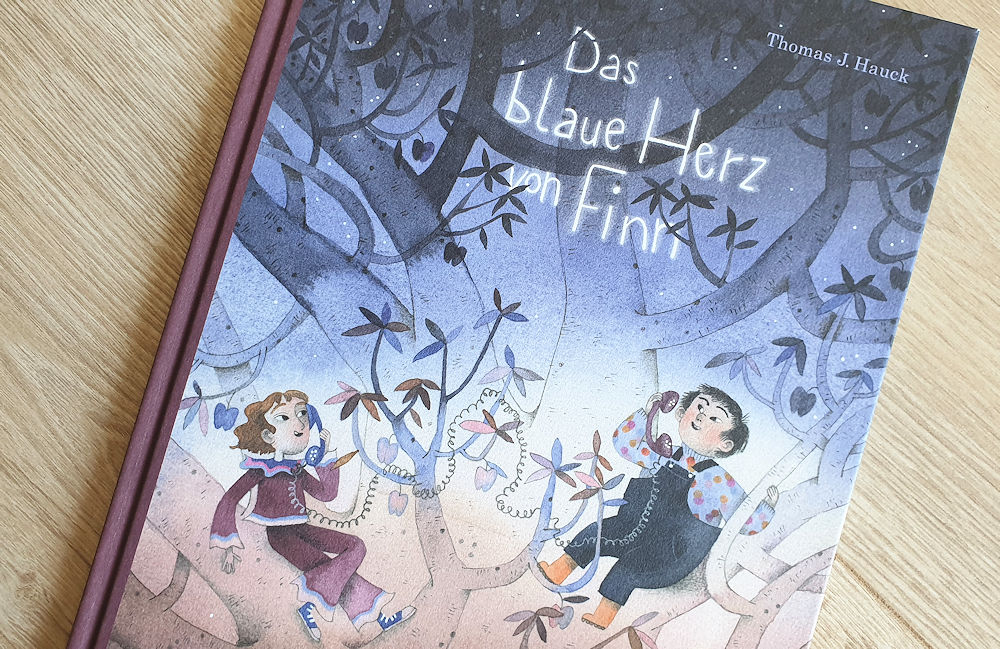 Das blaue Herz von Finn