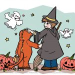 Happy Halloween – Auf dass es ein bunter Tag wird #Ausmalbild
