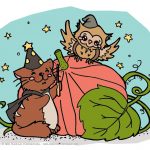 Magische Herbstzeit! – Ein Ausmalbild für groß und klein #Freebie