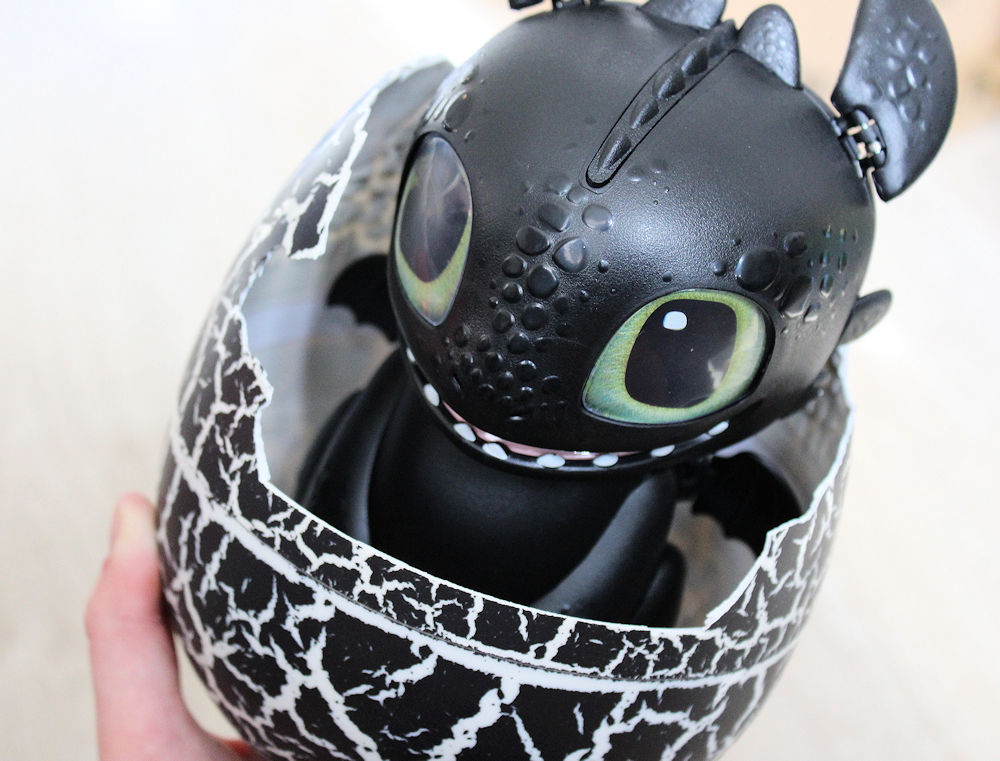 Hatching Toothless