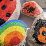 Creadienstag – Steine bemalen für Hoffnung und mehr…