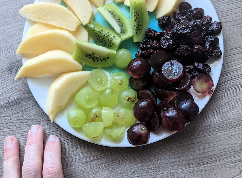 Obst Mandala