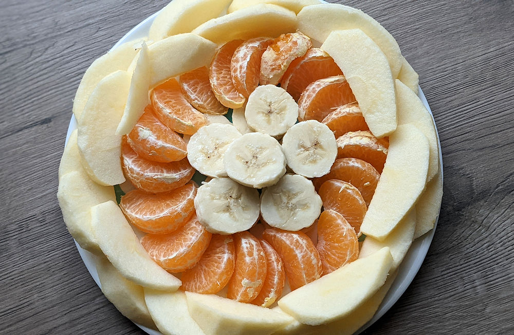 Obst-Mandala