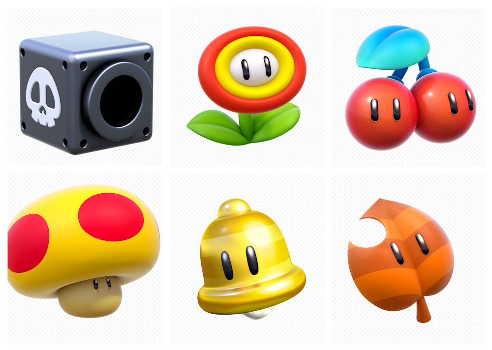 Super Mario Items