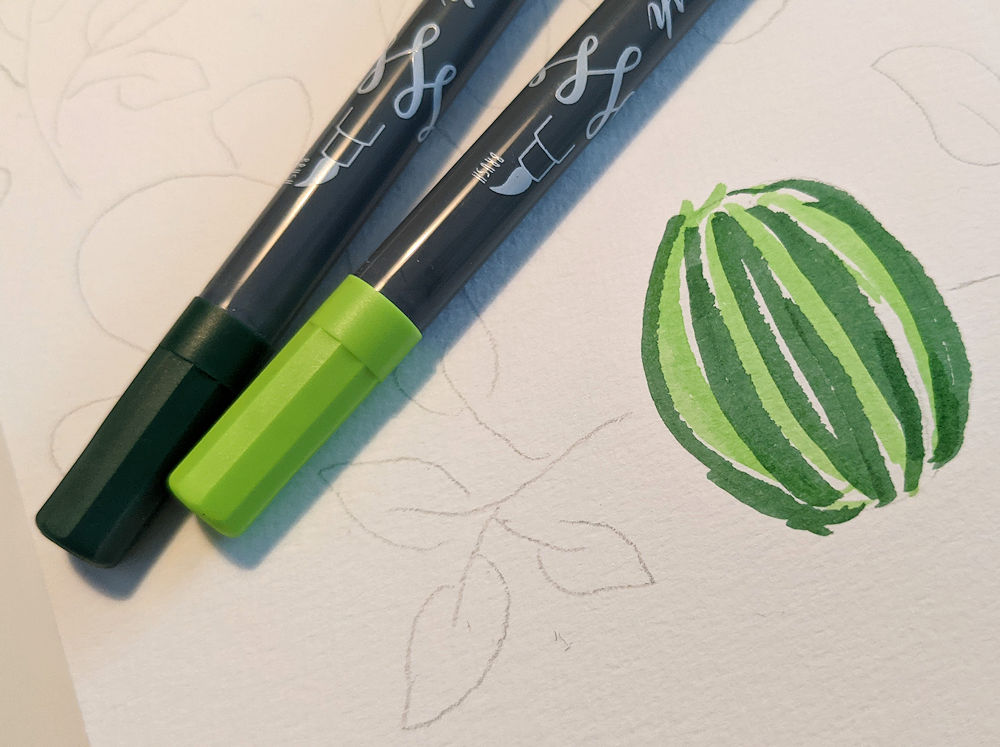 ONLINE Brush Pens