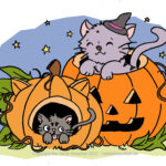 Ausmalbild – Ein kleiner Vorgeschmack auf Halloween