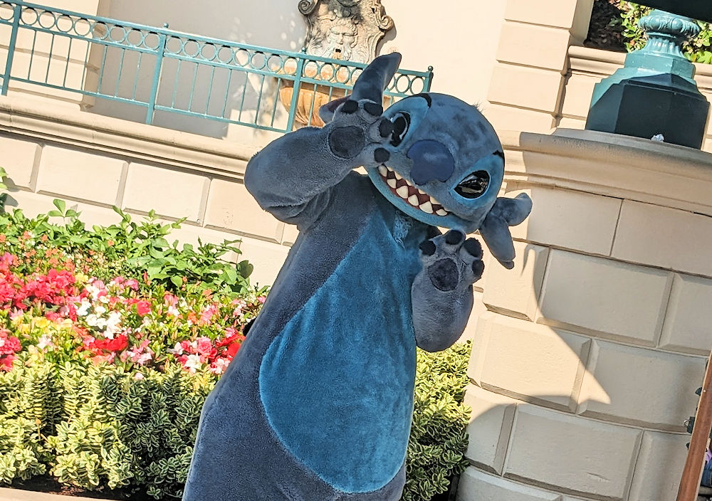 Stitch im Disneyland