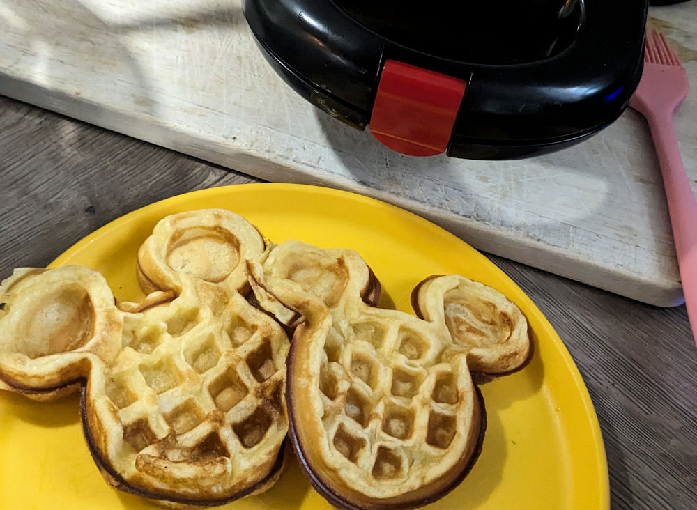 Mickey Maus Waffeln