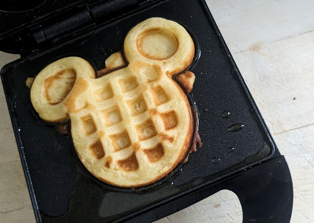 Mickey Maus Waffeln